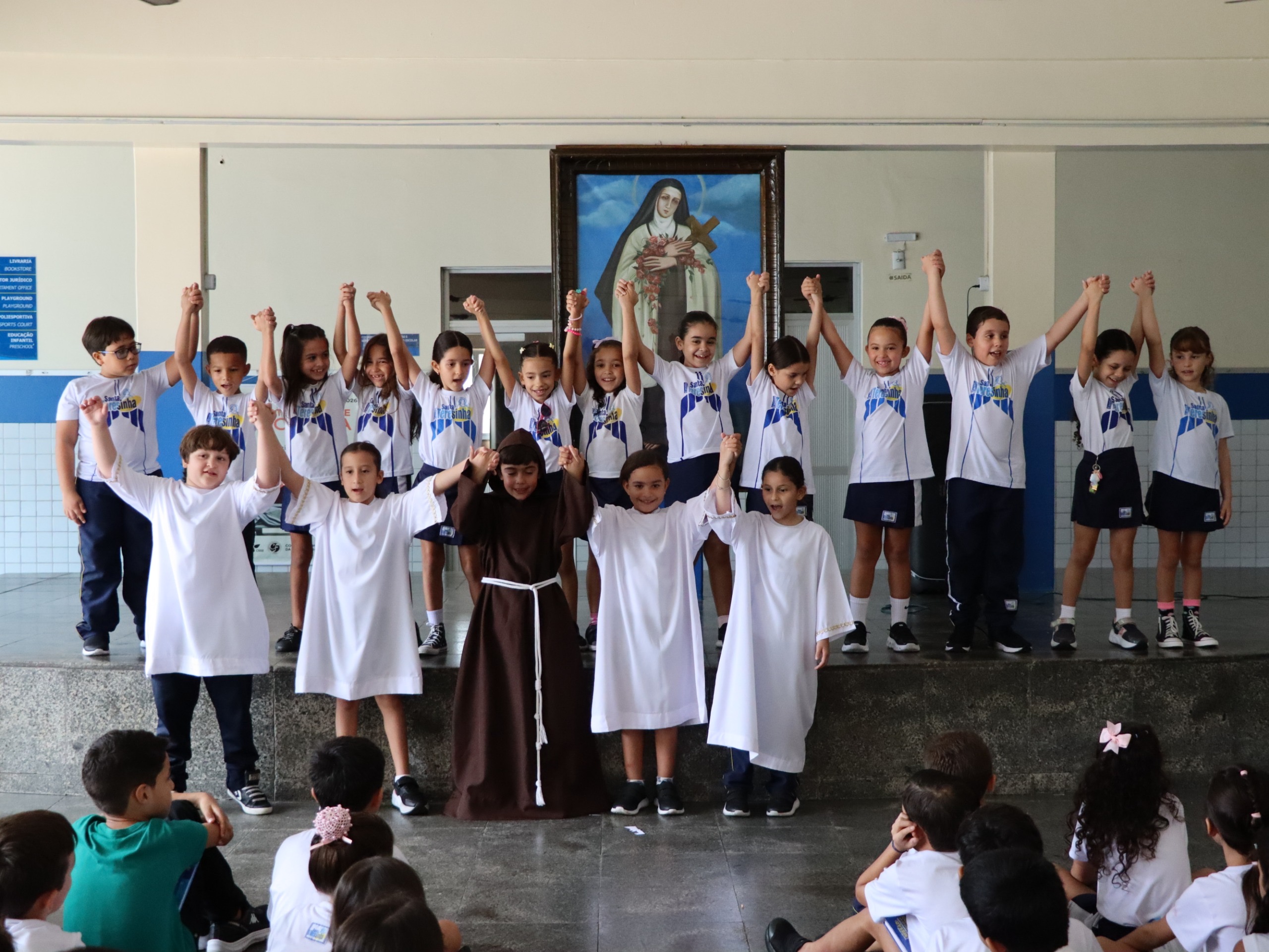 Momento com Frei João Pedro de Sexto São João 
