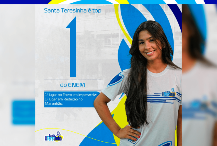 Primeiro Lugar no enem - Imperaztriz Maranhão - Escola Santa Teresinha (CAPA)